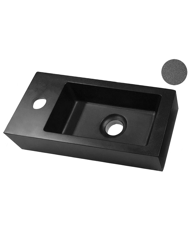 Wiesbaden Rhea S mini fontein links quartz - sfeerfoto | Schwertz & Co