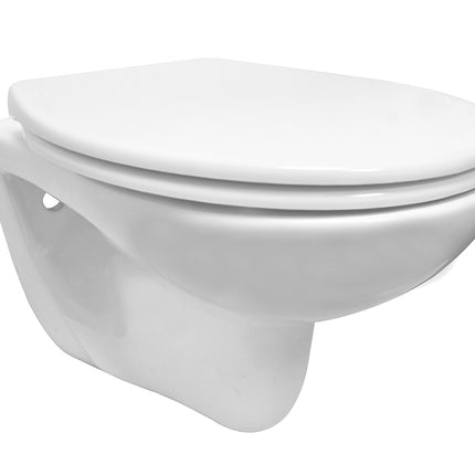 Xellanz Neptunus 2.0 wandcloset rimless met Neptunus zitting glans wit | Schwertz & Co