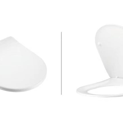 Xellanz Nibiru toiletzitting mat wit - detailfoto | Schwertz & Co