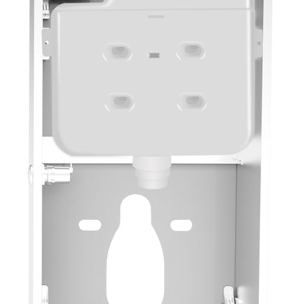 Wiesbaden Sensor voorzetreservoir met ombouw zwart - sfeerfoto toiletruimte | Schwertz & Co