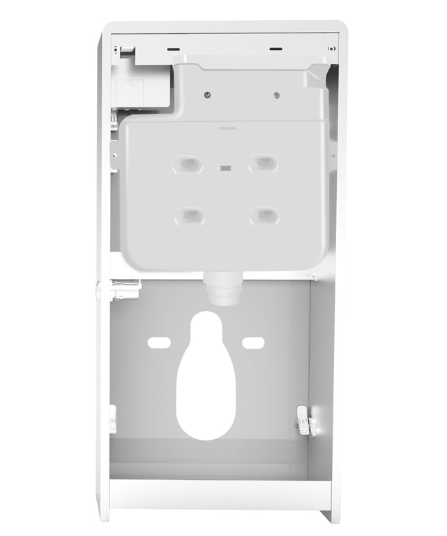Wiesbaden Sensor voorzetreservoir met ombouw zwart - sfeerfoto toiletruimte | Schwertz & Co