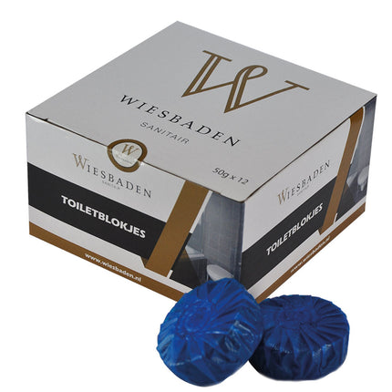 Wiesbaden toiletblokjes voor Geberit set 12 stuks blauw | Schwertz & Co