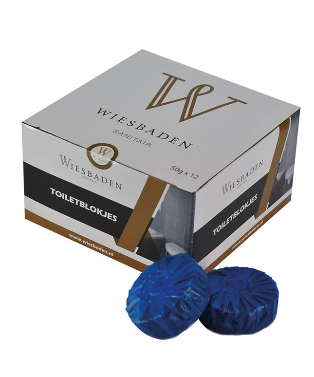 Wiesbaden toiletblokjes voor Geberit set 12 stuks blauw | Schwertz & Co