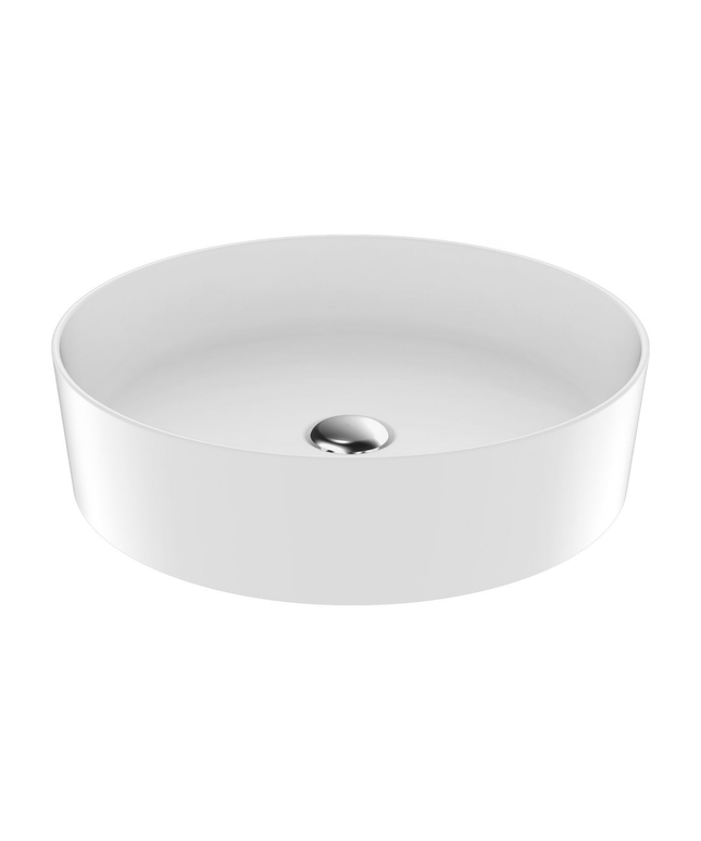 Creavit Loop Opbouw Waskom – 45 cm – Mat Wit