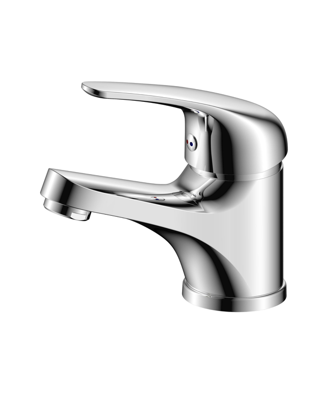 ALONI Pure wastafelkraan – Chroom