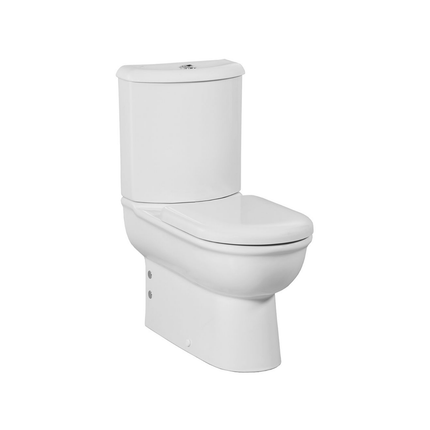 Creavit Selin staand toilet / vloertoilet met sproeier (bidet) – muur/onder-uitgang – wit