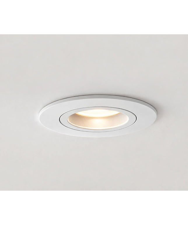 Wiesbaden Spotz inbouwspot enkel dimbaar IP65 mat wit - detailfoto | Schwertz & Co