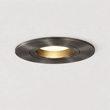 Wiesbaden Spotz inbouwspot enkel dimbaar IP65 gunmetal - detailfoto | Schwertz & Co