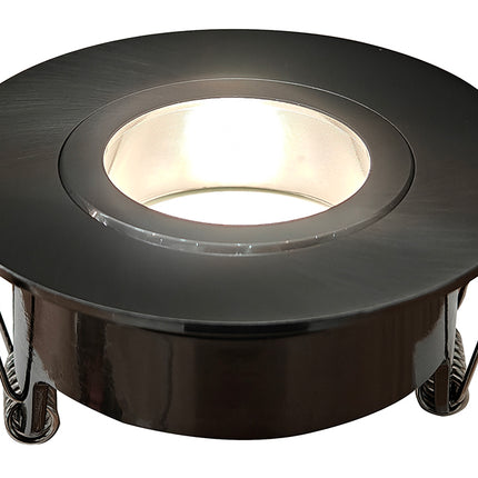 Wiesbaden Spotz inbouwspot enkel dimbaar IP65 gunmetal | Schwertz & Co