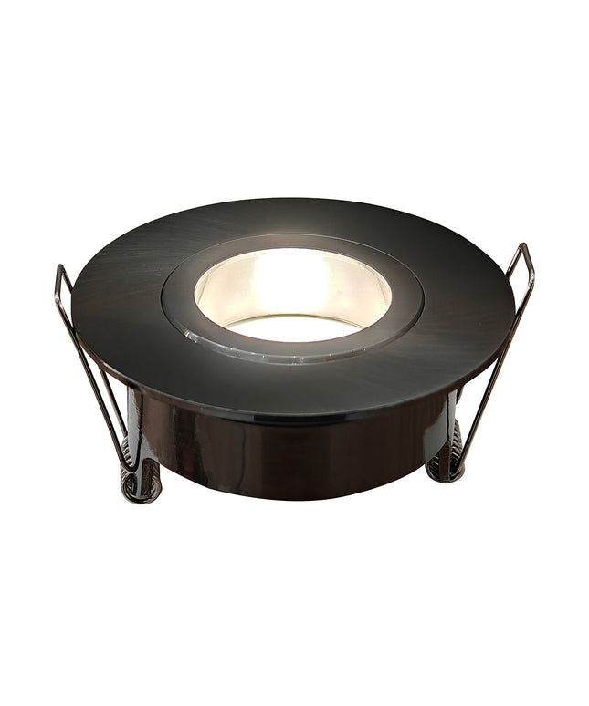 Wiesbaden Spotz inbouwspot enkel dimbaar IP65 gunmetal | Schwertz & Co
