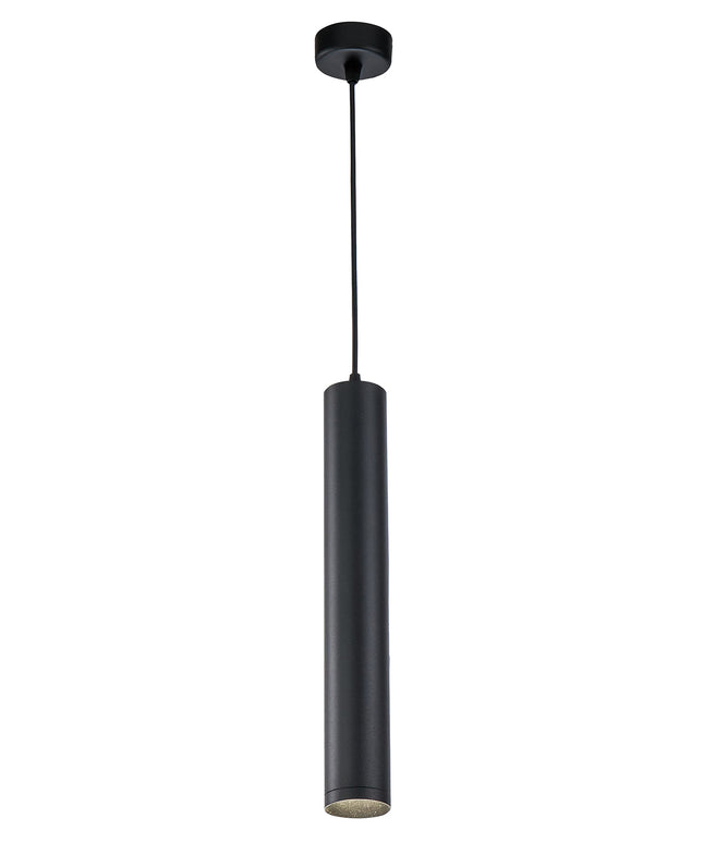 Wiesbaden Oriona hanglamp badkamer dimbaar IP44 mat zwart | Schwertz & Co