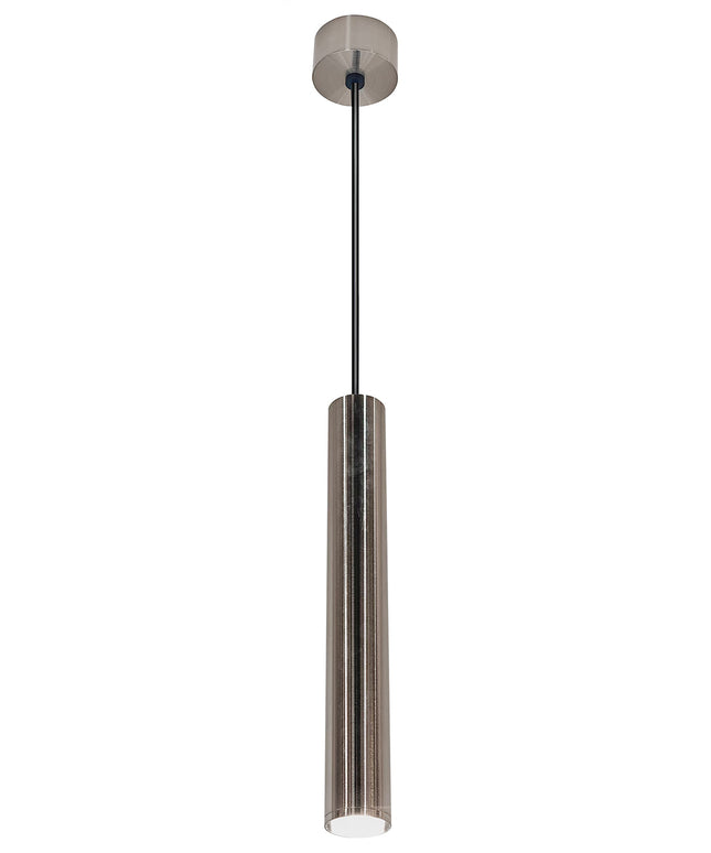 Wiesbaden Oriona hanglamp badkamer dimbaar IP44 geborsteld staal | Schwertz & Co