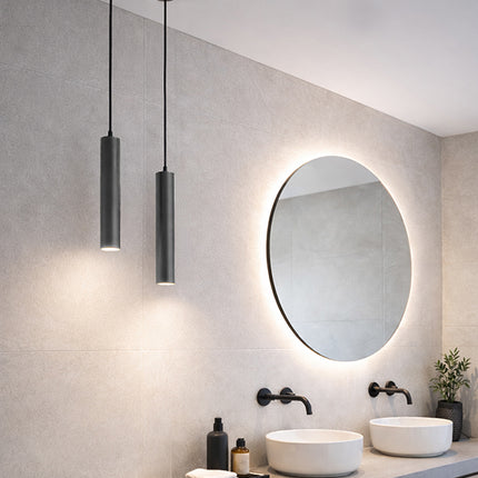 Wiesbaden Oriona hanglamp badkamer gunmetal - sfeerfoto | Schwertz & Co