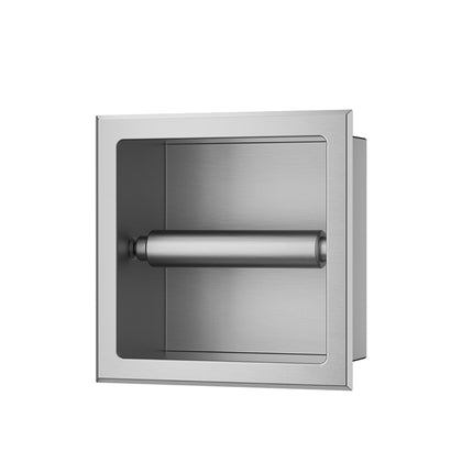 Xellanz Rocko toiletrolhouder inbouw RVS | Schwertz & Co