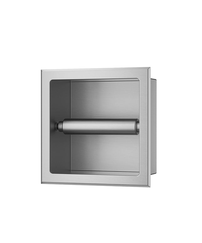Xellanz Rocko toiletrolhouder inbouw RVS | Schwertz & Co