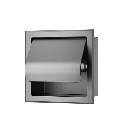 Xellanz Rocko toiletrolhouder inbouw gunmetal | Schwertz & Co