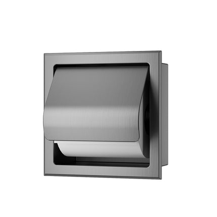 Xellanz Rocko toiletrolhouder gunmetal - detailfoto | Schwertz & Co