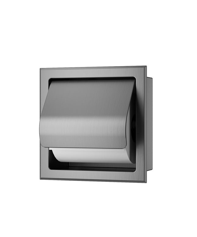 Xellanz Rocko toiletrolhouder gunmetal - detailfoto | Schwertz & Co