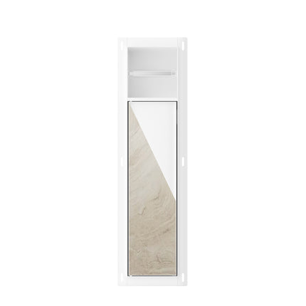 Xellanz Rocko inbouw toiletrol- en borstelhouder mat wit | Schwertz & Co