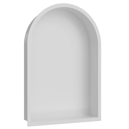 Wiesbaden Demis inbouwnis ovaal mat wit | Schwertz & Co
