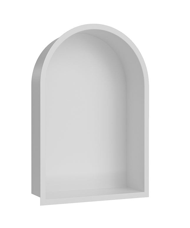 Wiesbaden Demis inbouwnis ovaal mat wit | Schwertz & Co