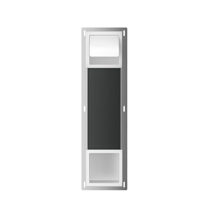 Xellanz Rocko inbouw toiletrolhouder met klep mat wit | Schwertz & Co