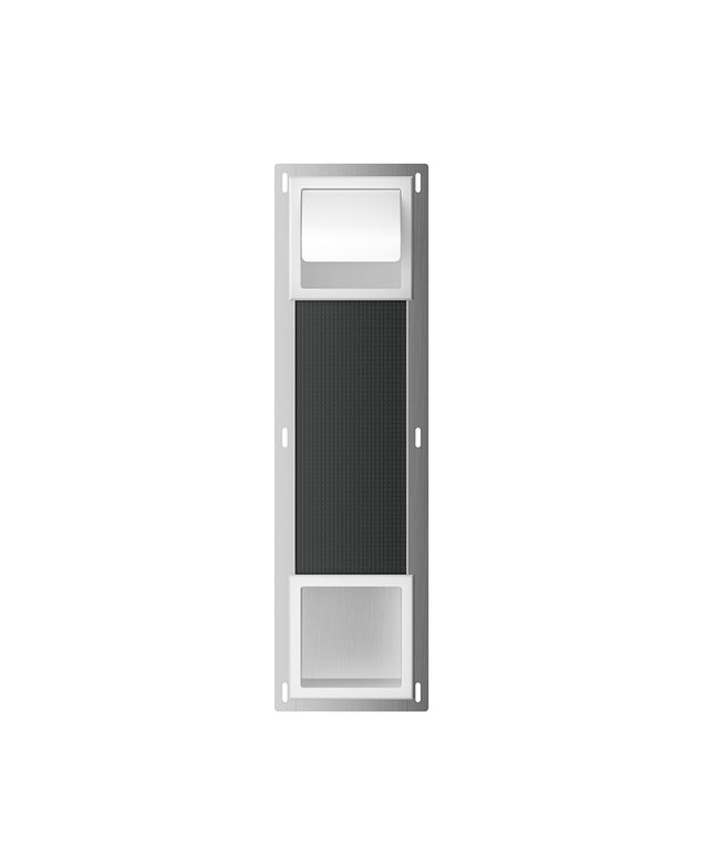 Xellanz Rocko inbouw toiletrolhouder met klep mat wit | Schwertz & Co