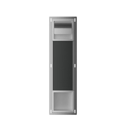 Xellanz Rocko inbouw toiletrolhouder met klep RVS | Schwertz & Co