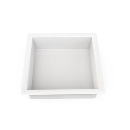 Wiesbaden Demis inbouwnis 30 x 30 x 7 cm mat wit - sfeerfoto | Schwertz & Co