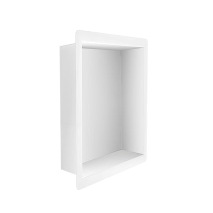 Wiesbaden Demis inbouwnis 30 x 30 x 10 cm mat wit - sfeerfoto | Schwertz & Co