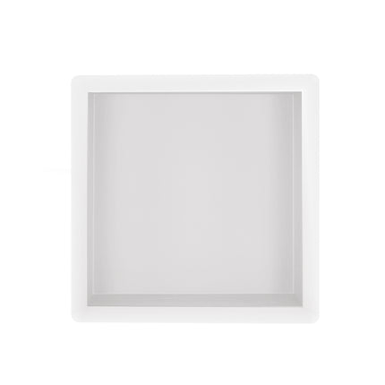 Wiesbaden Demis inbouwnis 30 x 30 x 10 cm mat wit | Schwertz & Co