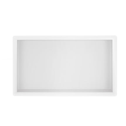 Wiesbaden Demis inbouwnis 10 cm diep mat wit | Schwertz & Co