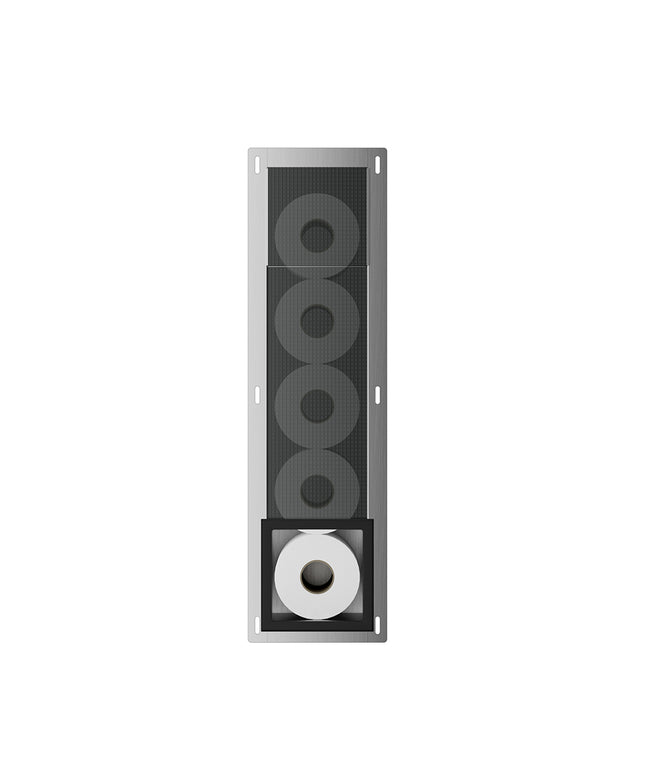 Xellanz Rocko reserverolhouder inbouw mat zwart - detailfoto | Schwertz & Co