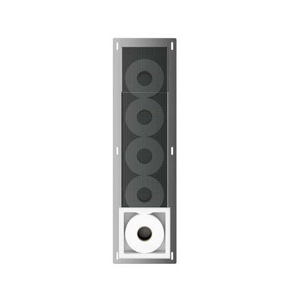 Xellanz Rocko reserverolhouder inbouw mat wit - detailfoto | Schwertz & Co