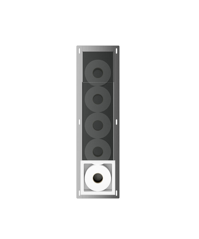 Xellanz Rocko reserverolhouder inbouw mat wit - detailfoto | Schwertz & Co