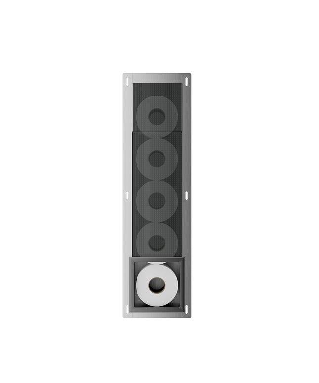 Xellanz Rocko reserverolhouder inbouw gunmetal - detailfoto | Schwertz & Co