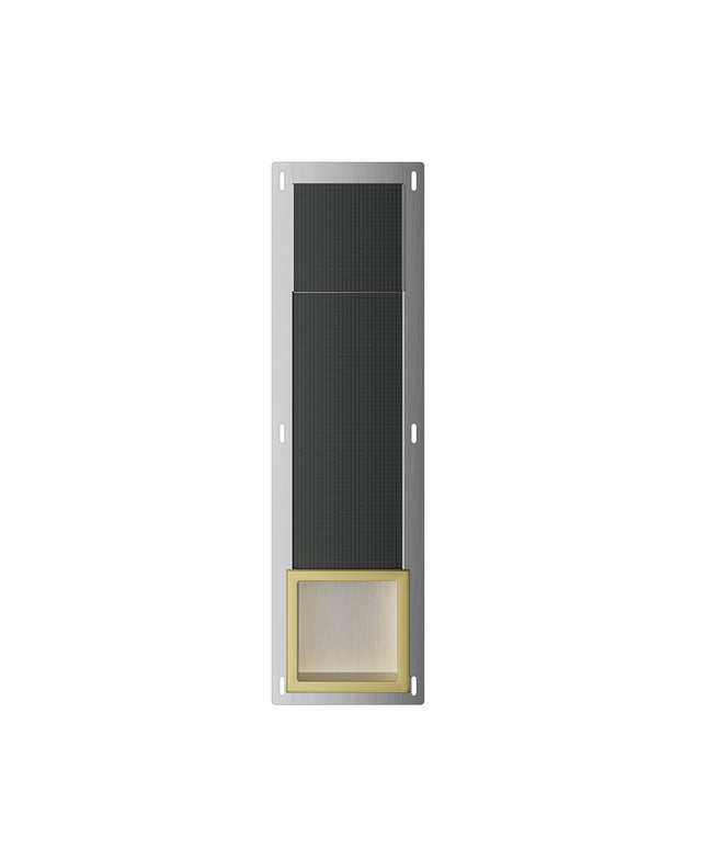 Xellanz Rocko reserverolhouder inbouw geborsteld messing | Schwertz & Co