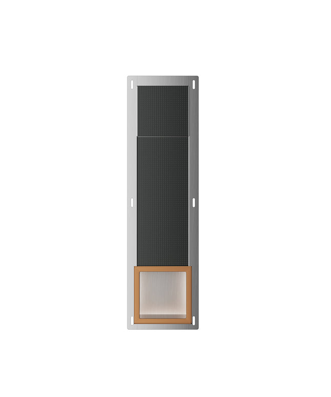 Xellanz Rocko reserverolhouder inbouw geborsteld brons koper | Schwertz & Co