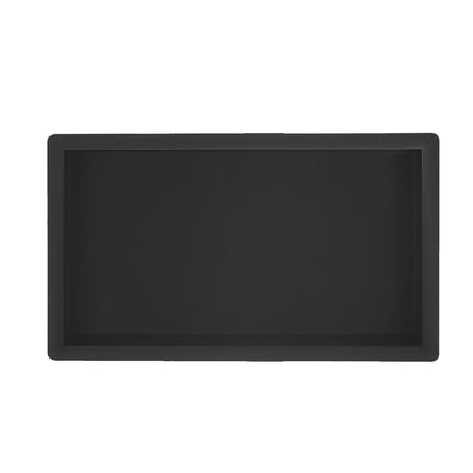 Wiesbaden Demis inbouwnis 10 cm diep mat zwart | Schwertz & Co