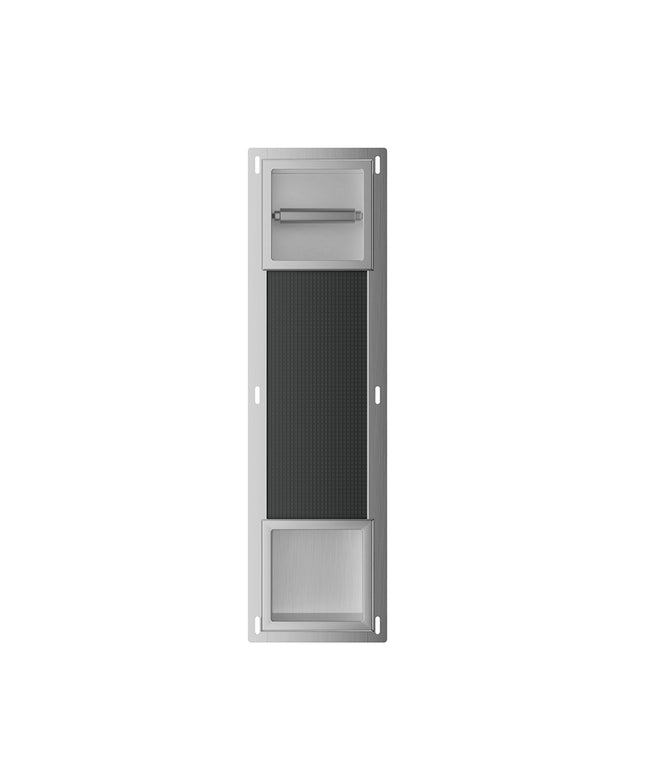 Xellanz Rocko inbouw toiletrolhouder zonder klep RVS | Schwertz & Co