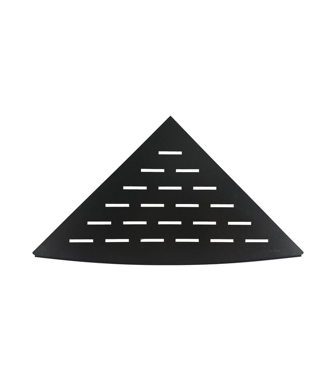 Wiesbaden InWall étagère d'angle 29 x 29 cm noir mat | Schwertz & Co