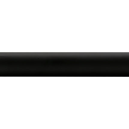 Wiesbaden UniMatch sifon verlengbuis 20 cm met kraag mat zwart | Schwertz & Co