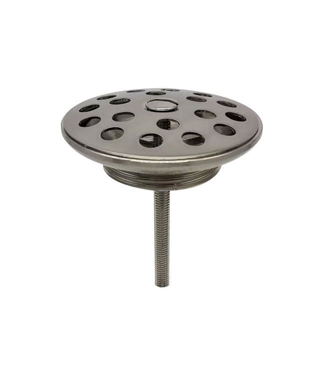 Xellanz Korv open afvoerplug met rooster 5/4 inch geborsteld staal | Schwertz & Co