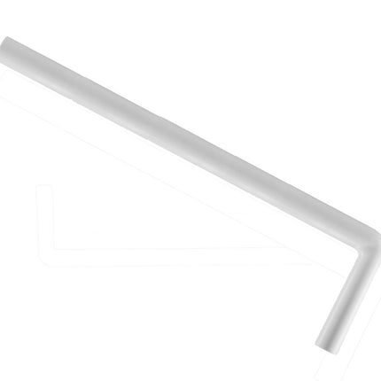 Riko vloerbuis PVC 75 x 22 x 3,2 cm wit | Schwertz & Co
