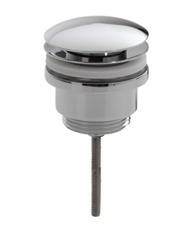 Wiesbaden UniMatch clickwaste afvoerplug 5/4 inch laag chroom | Schwertz & Co