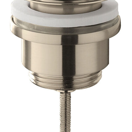 Wiesbaden UniMatch clickwaste afvoerplug 5/4 inch geborsteld staal | Schwertz & Co