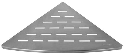 Wiesbaden InWall hoekplanchet 29 x 29 cm RVS - detailfoto | Schwertz & Co