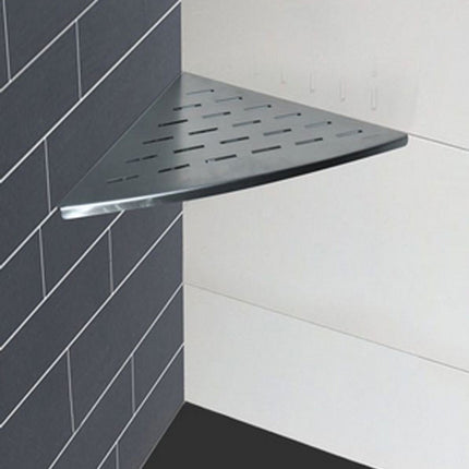 Wiesbaden InWall hoekplanchet 29 x 29 cm RVS | Schwertz & Co