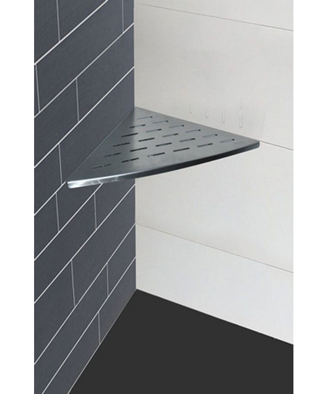 Wiesbaden InWall étagère d'angle 29 x 29 cm inox | Schwertz & Co