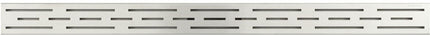 Wiesbaden standaardrooster douchegoot 60 x 7 cm RVS | Schwertz & Co